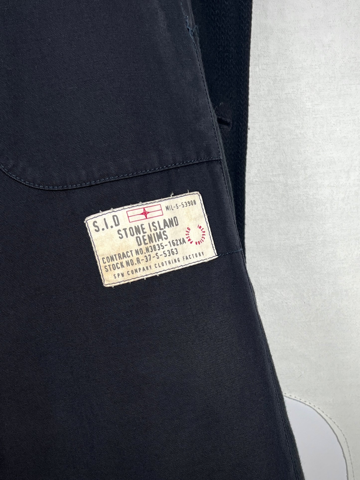 Stone Island Denims Wool Coat