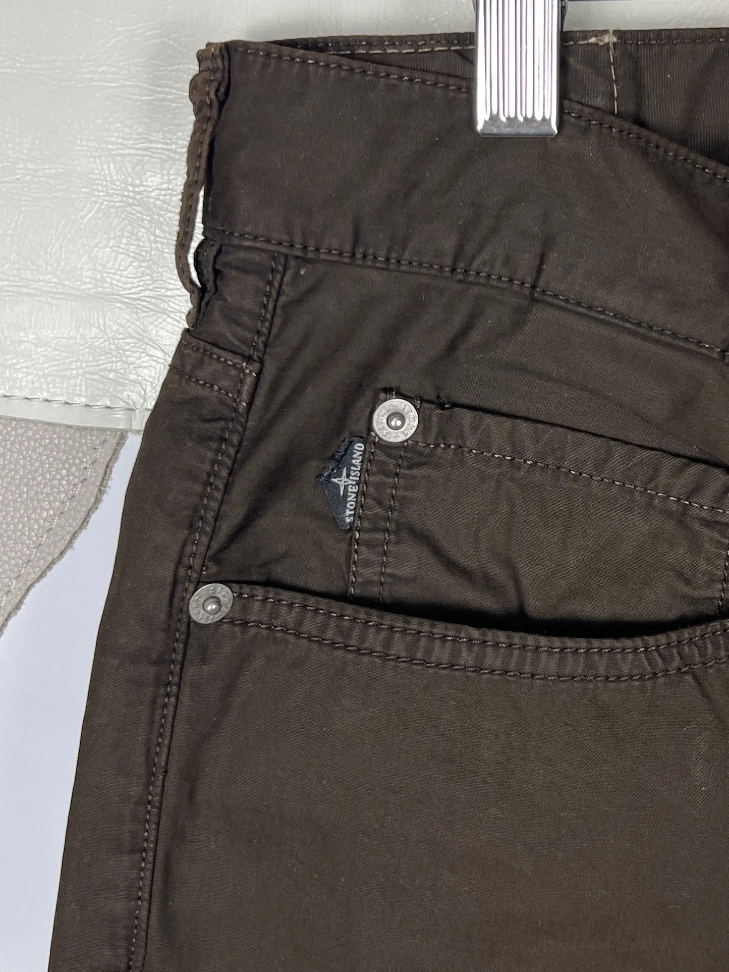 Stone Island Cotton Pants