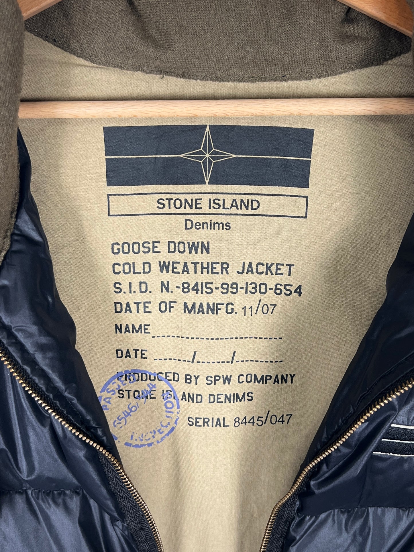 Stone Island Denims Puffer Gilet