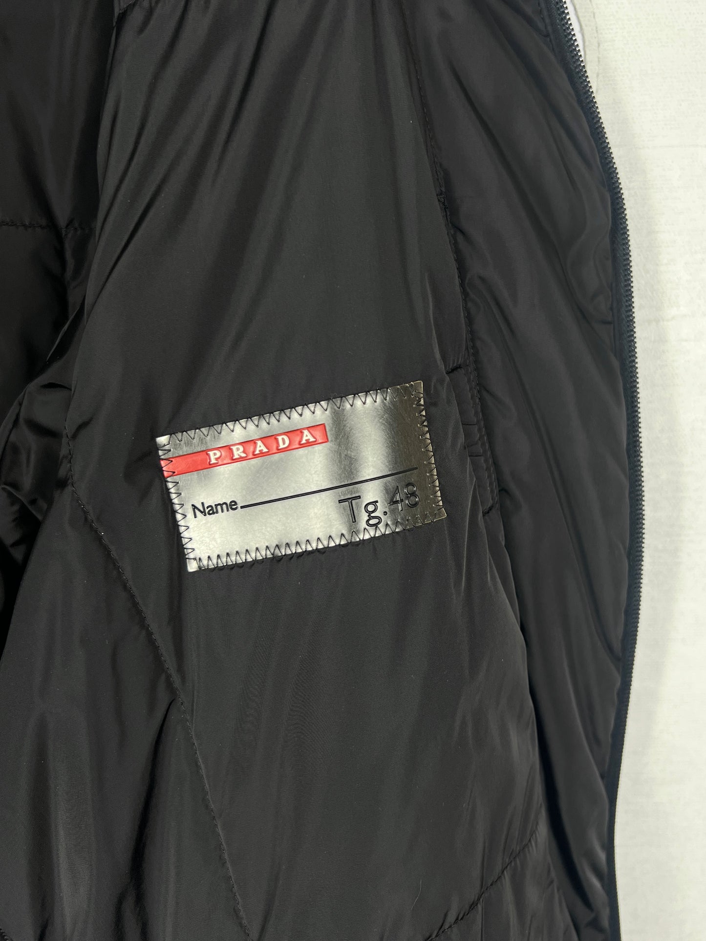 Prada Quilted Stormhood Long Coat