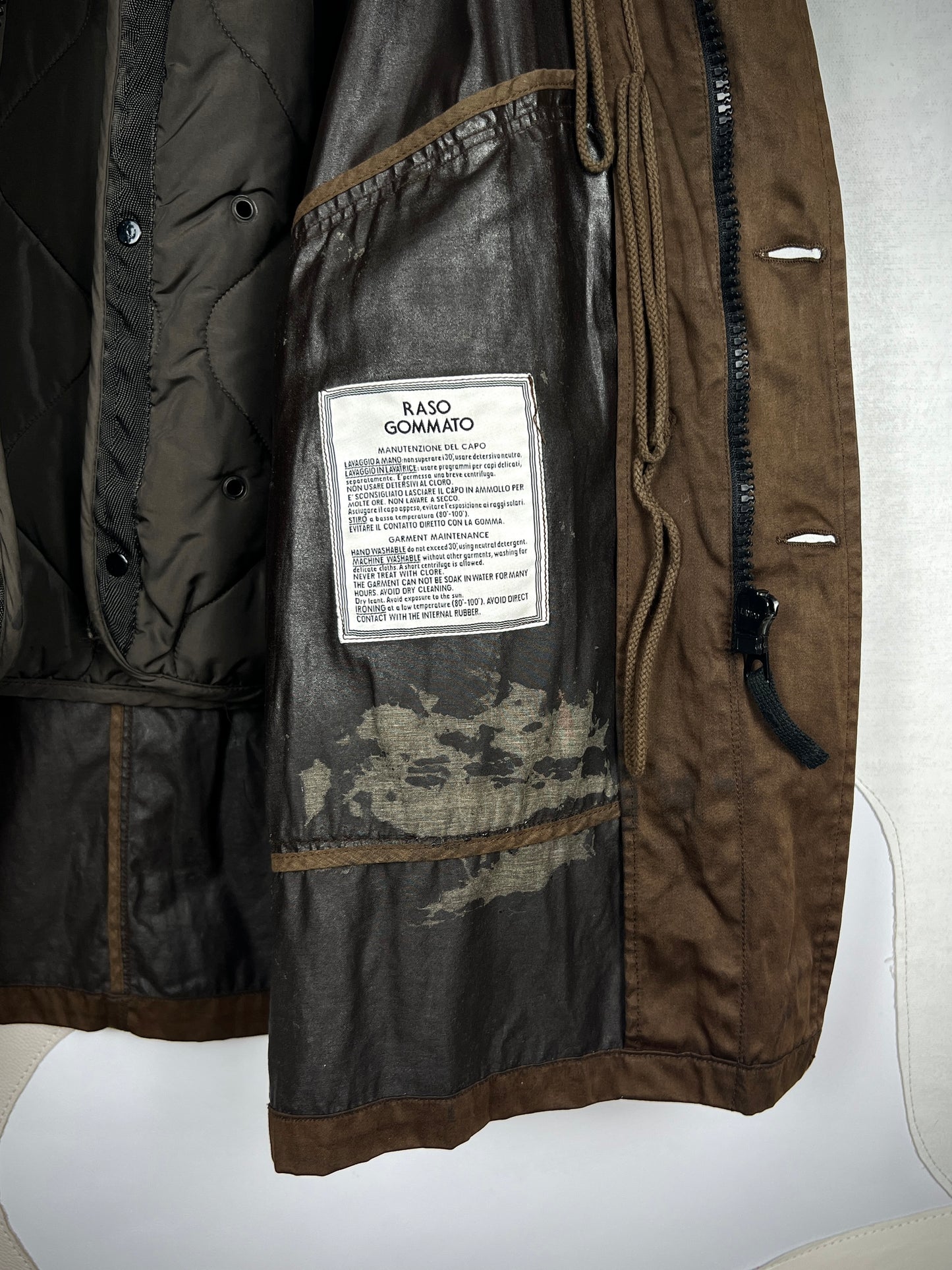 Stone Island Raso Gommato Jacket