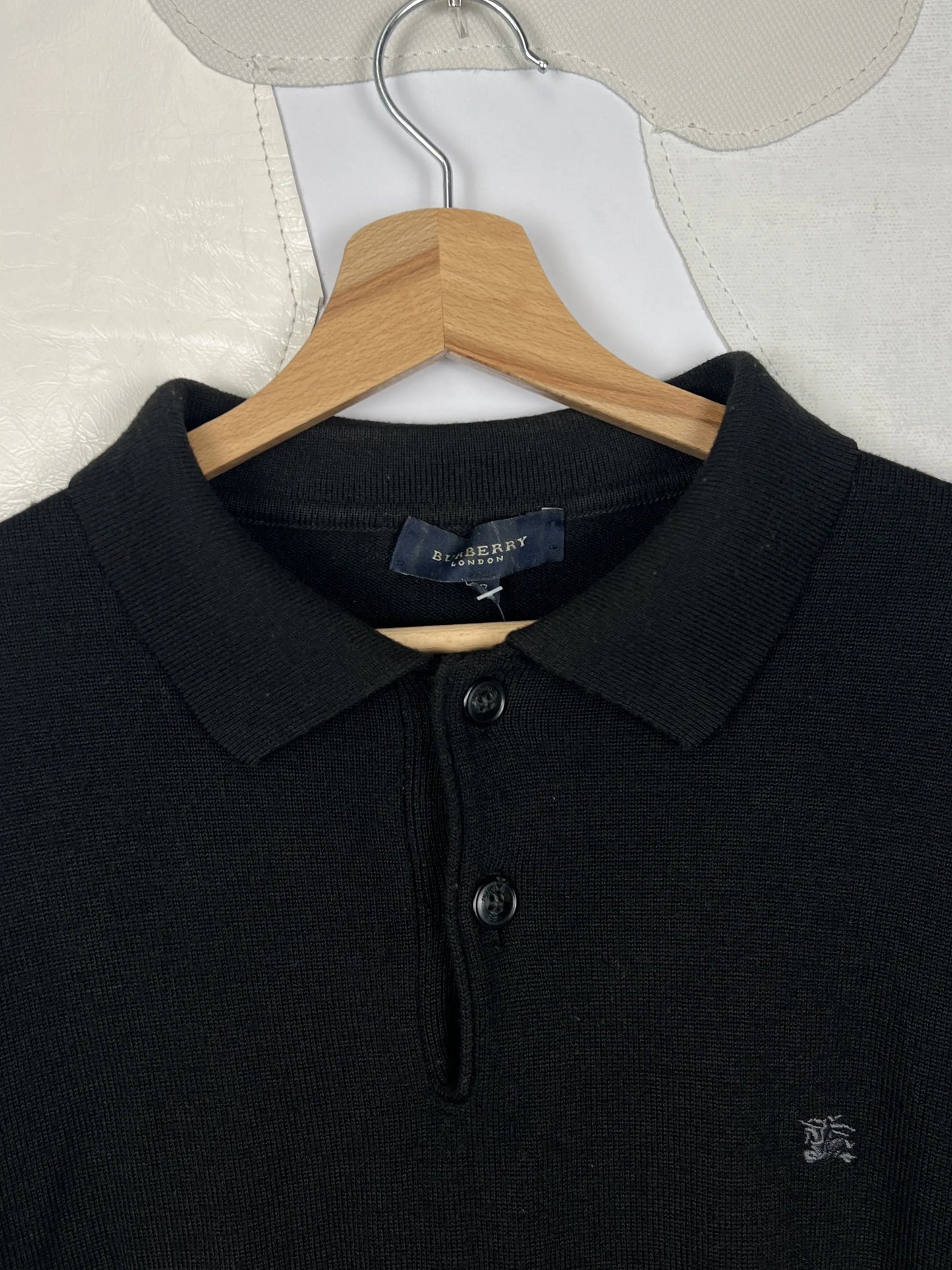 Burberry Tricot Polo Sweater