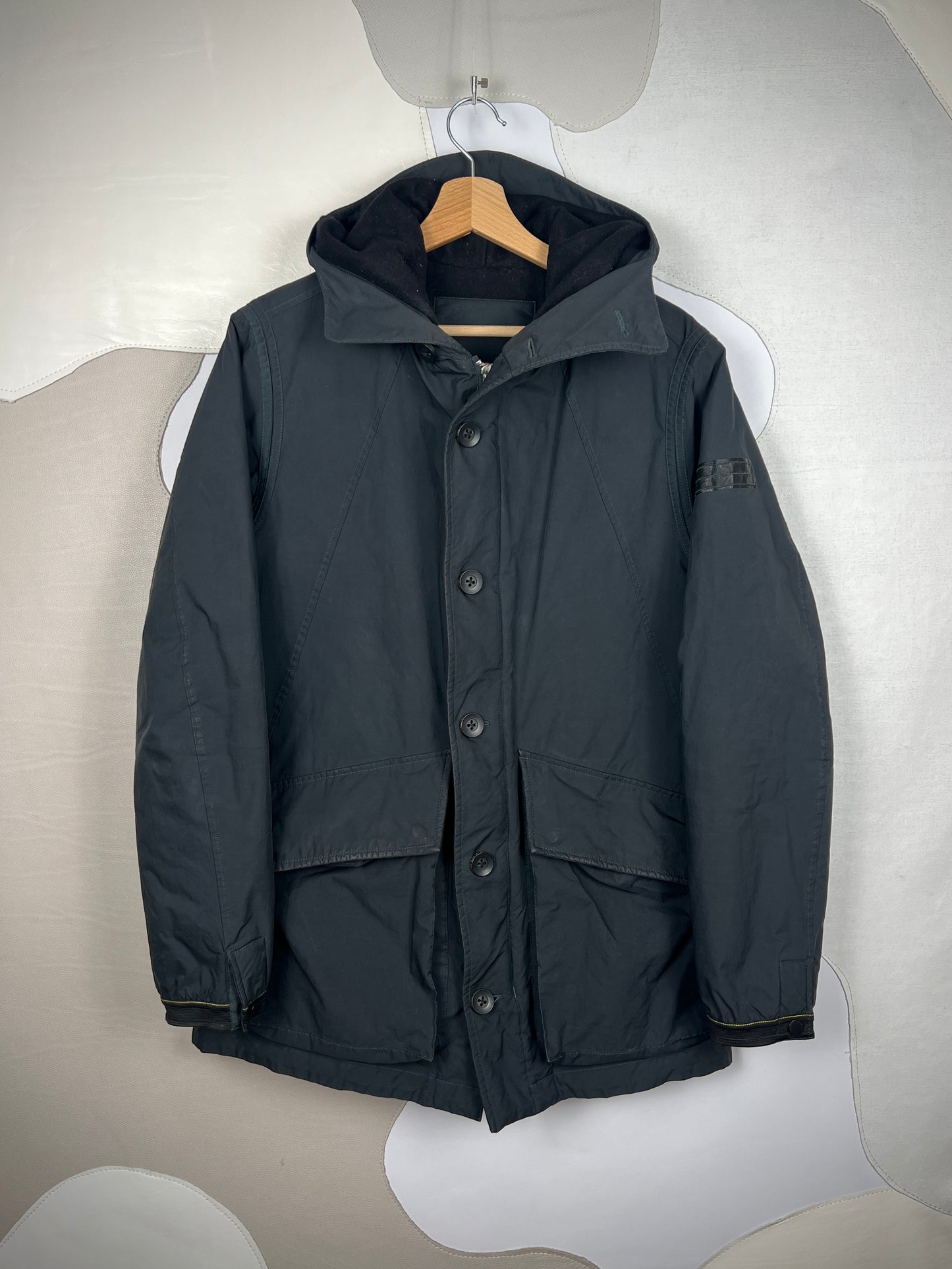 Stone Island Denims Hooded Parka