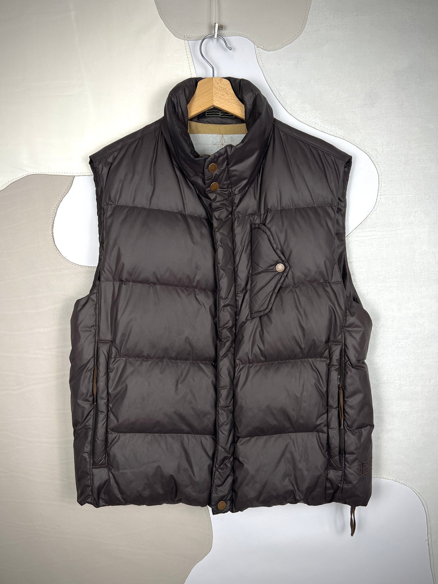 Stone Island Denims Stormhood Puffer Gilet