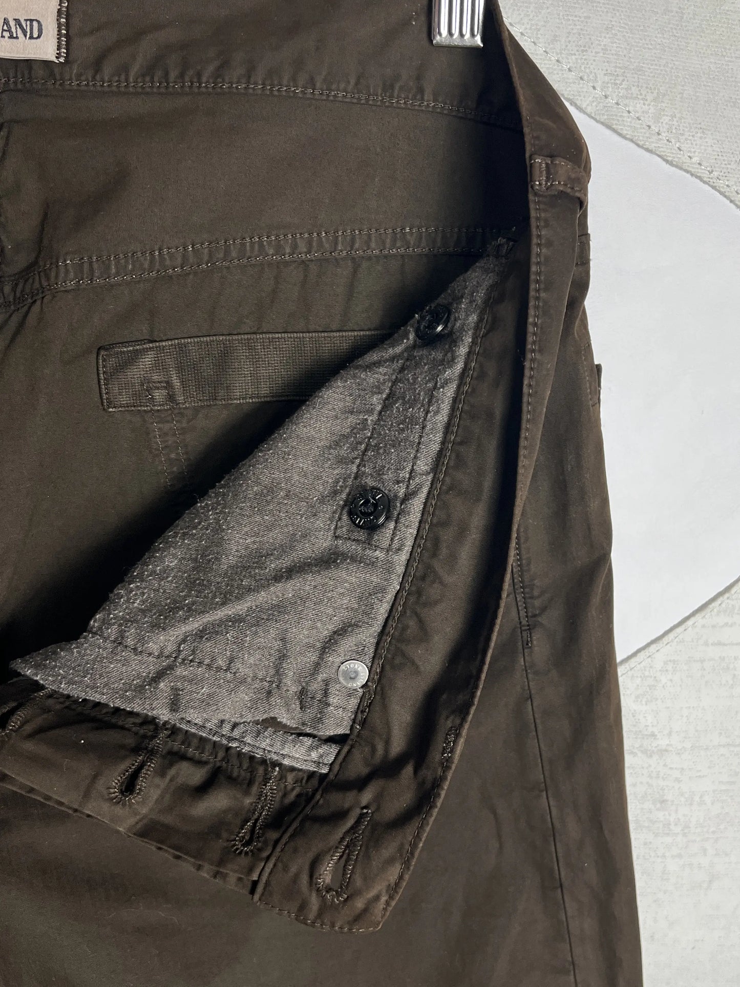 Stone Island Cotton Pants
