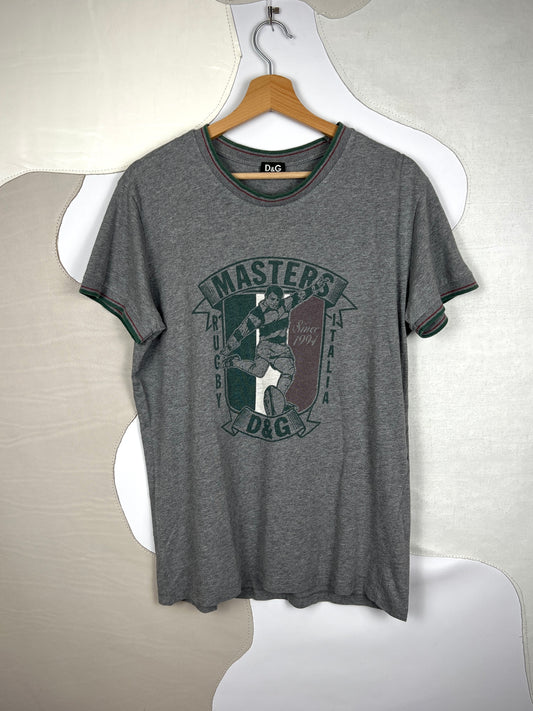 Dolce & Gabbana Rugby Print Tee