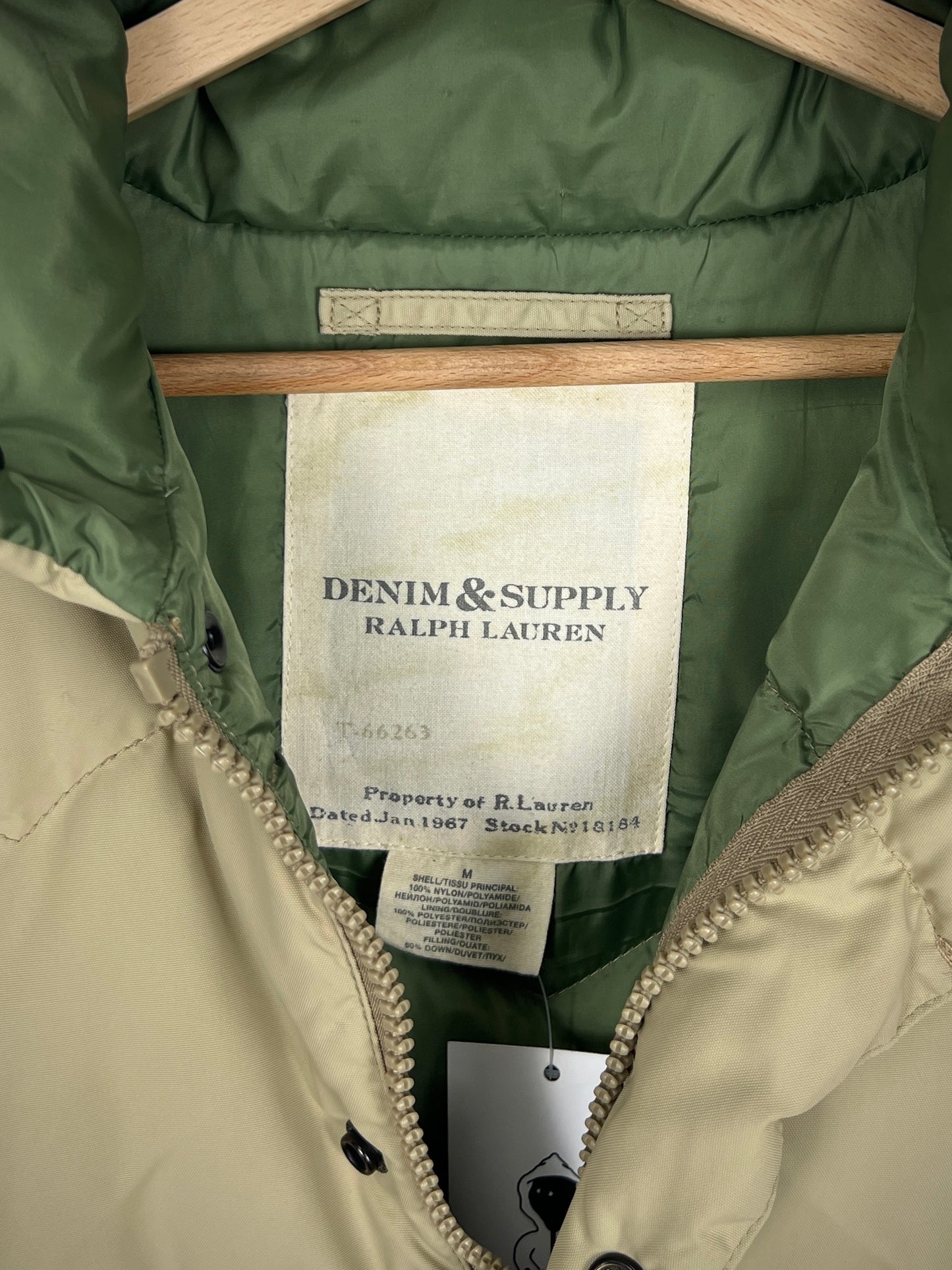 Ralph Lauren Denim & Supply Puffer Jacket