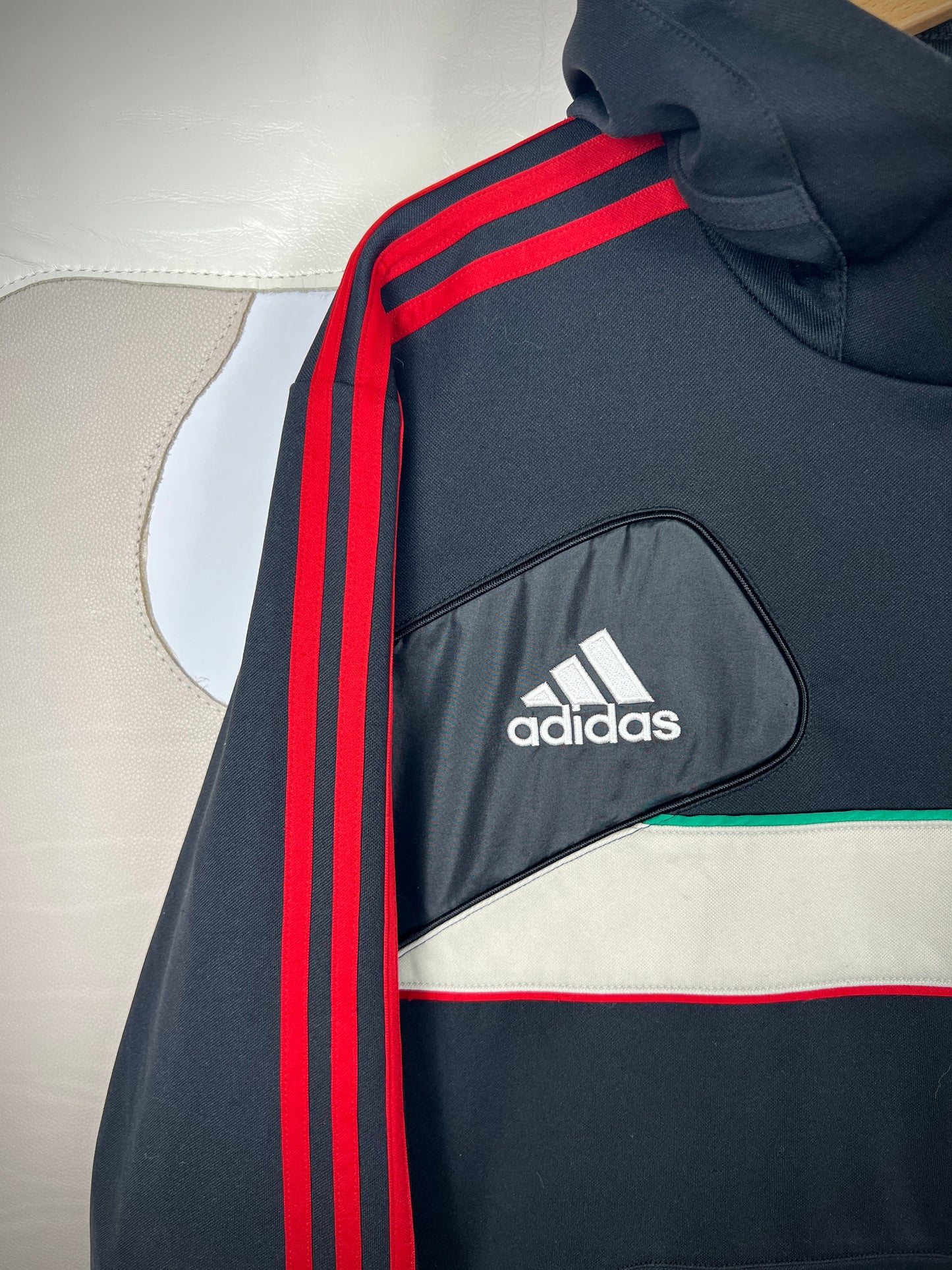 Adidas AC Milan Hooded Training Sweater