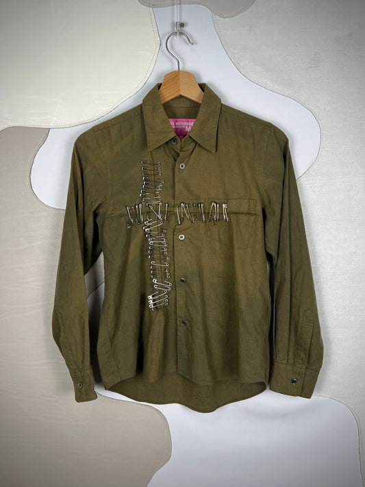 Junya Watanabe X Comme des Garçons Safety Pins Overshirt