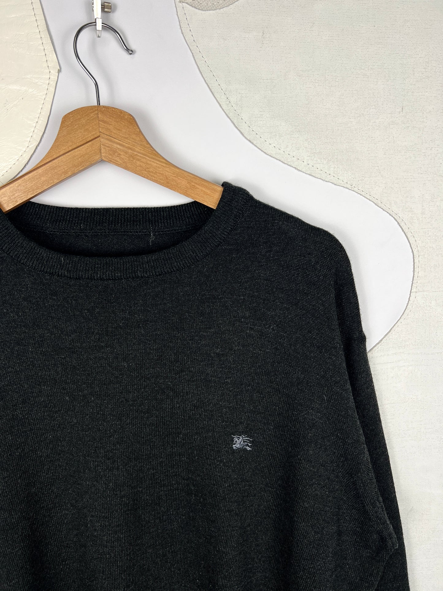Burberry Wool Mini Logo Sweater