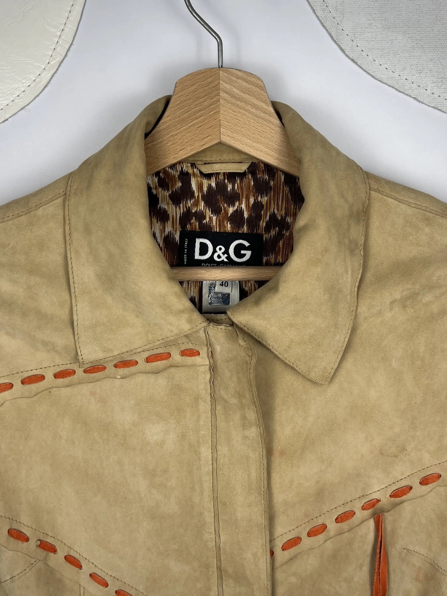 Dolce & Gabbana Zip-up Cowboy Jacket