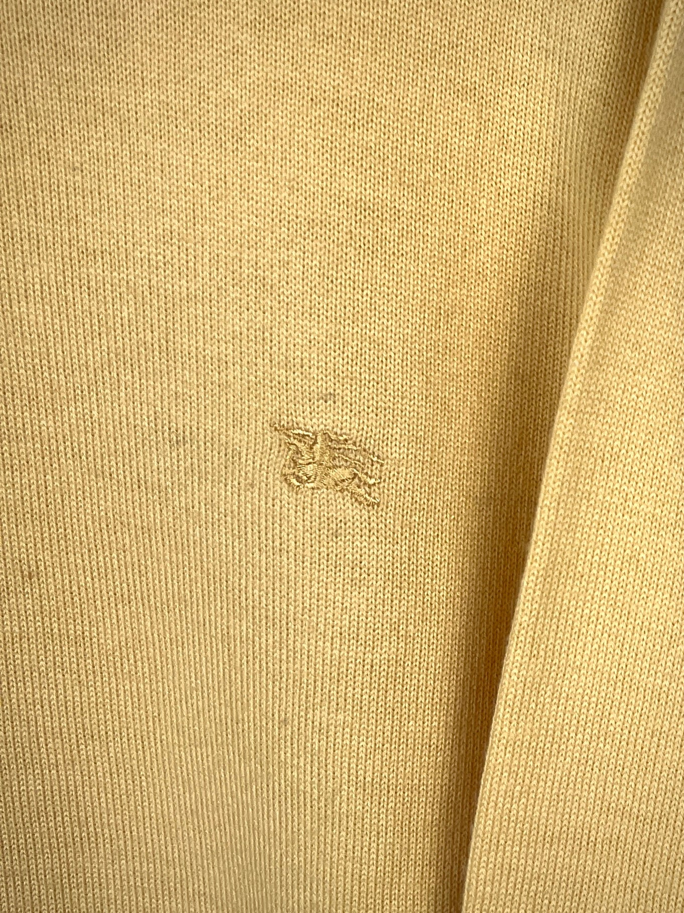 Burberry Tricot Polo Sweater