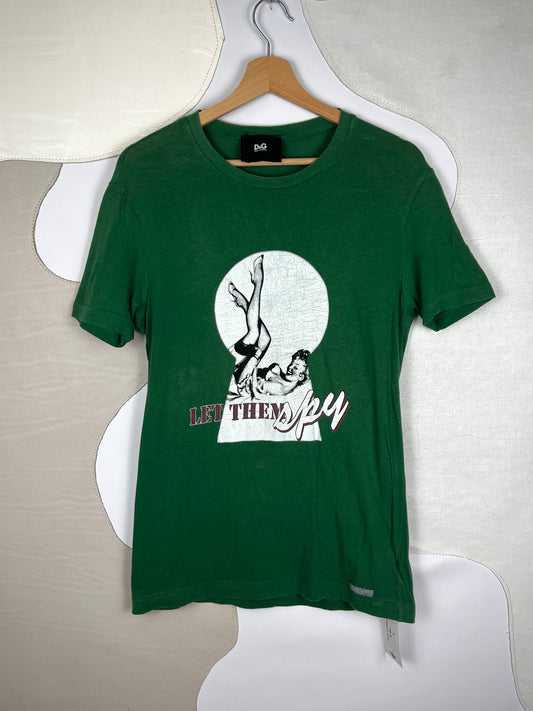 Dolce & Gabbana “Spy” Print Tee