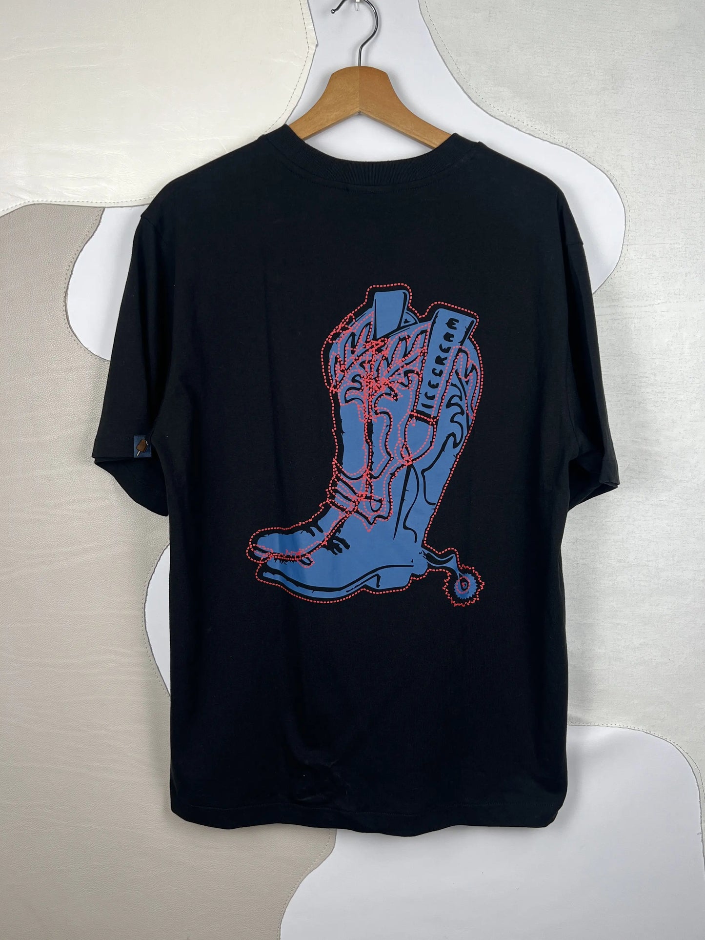Icecream “Cowboy Boots” Print T-Shirt