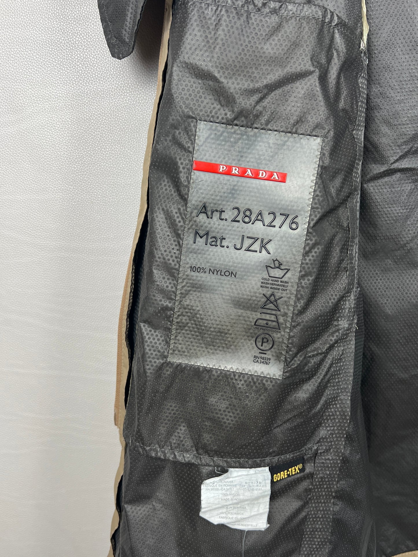 Prada Gore-Tex Trenchcoat