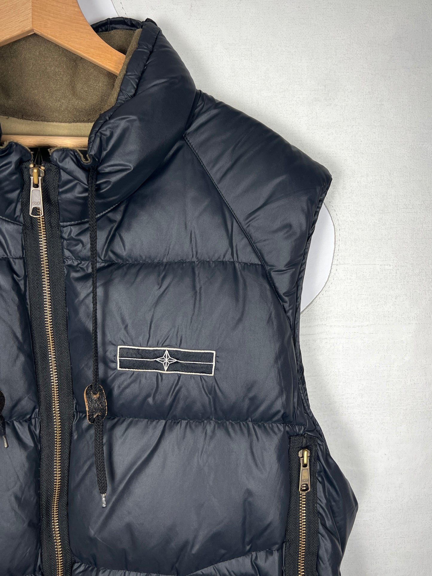 Stone Island Denims Puffer Gilet