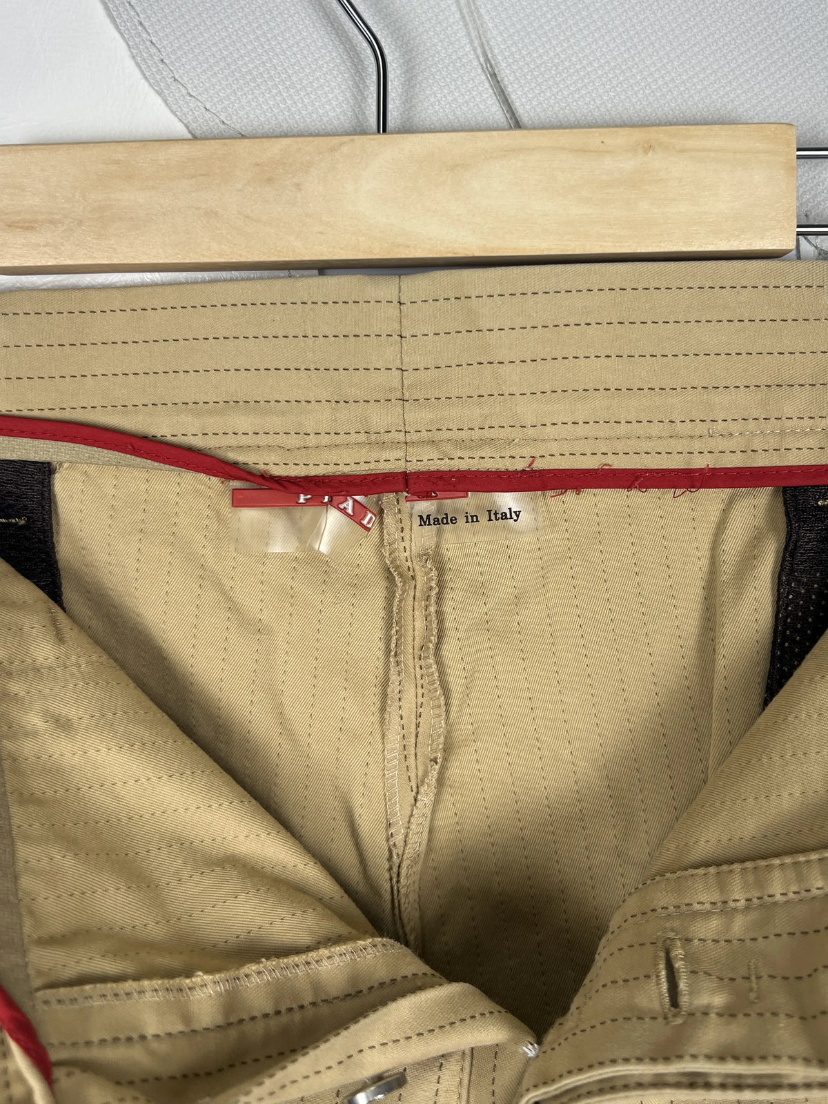 Prada Striped Trousers