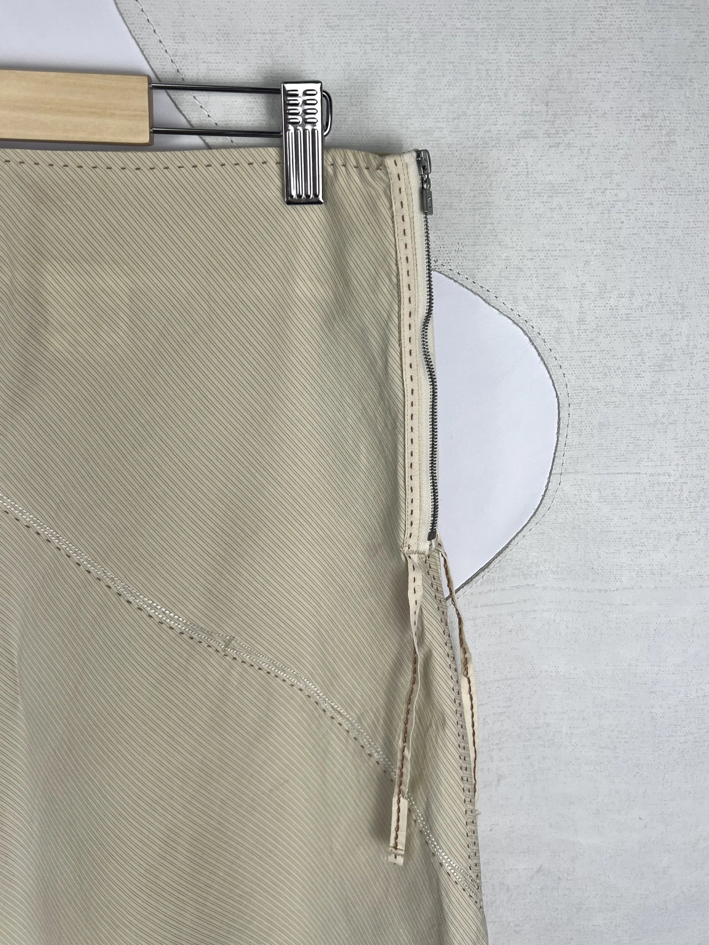Marithé + François Girbaud Side-Zip Skirt