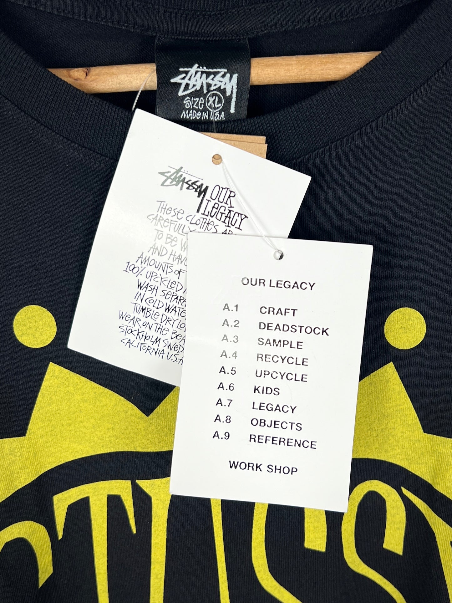 Stüssy X Our Legacy Print T-Shirt