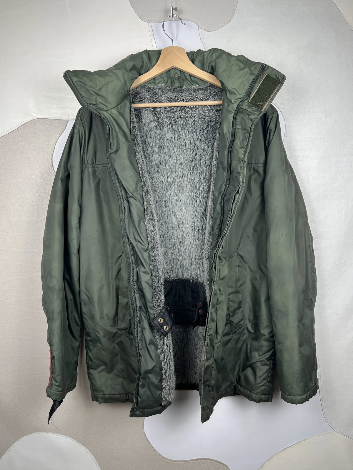 Prada Nylon Fur Jacket