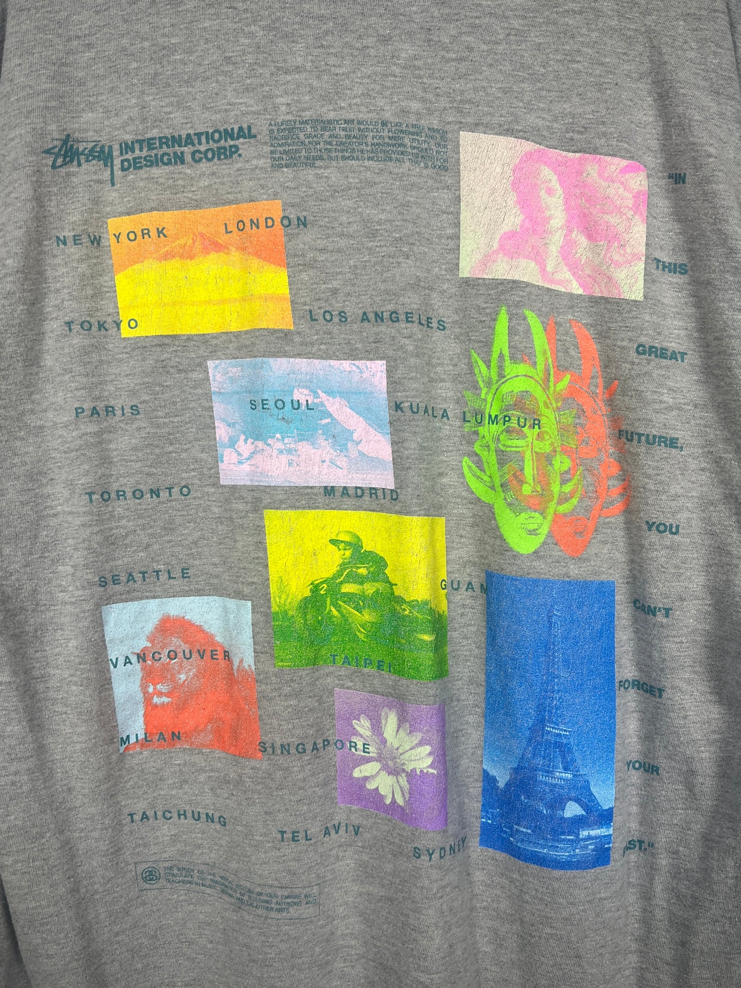 Stüssy Backprint Longsleeve T-Shirt