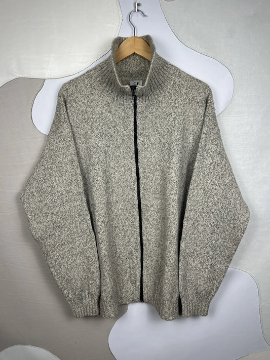 C.P. Company Knitted Zip-up Sweater