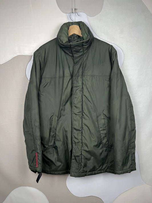 Prada Nylon Fur Jacket