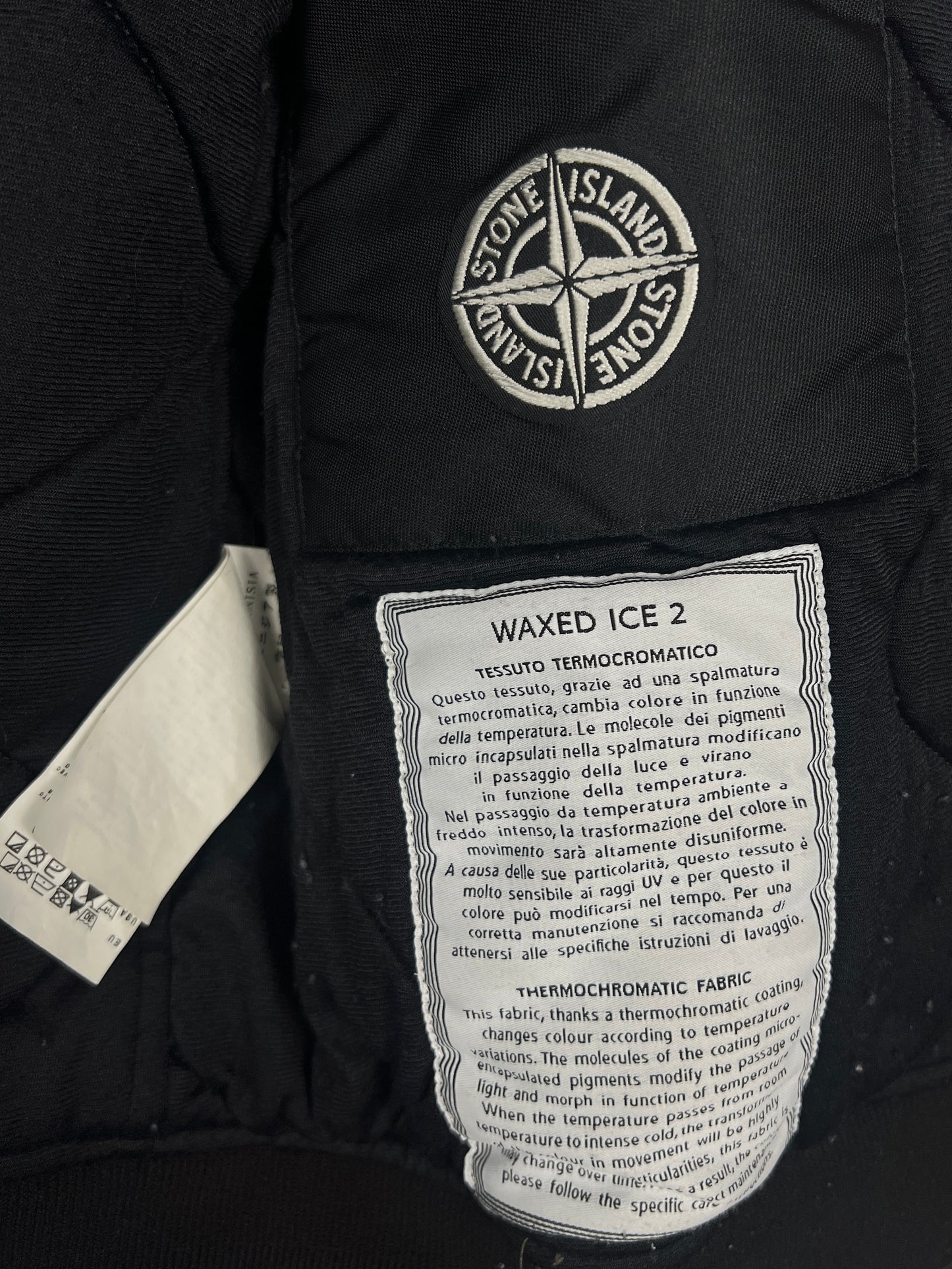 Stone Island Heat Reactive Waxed Ice 2 Jacket