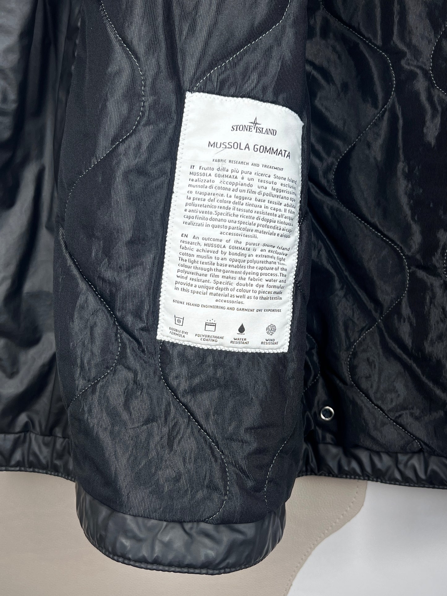Stone Island Mussola Gommata Jacket