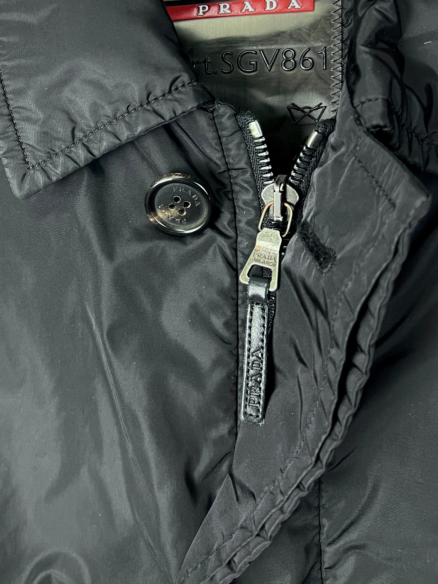 Prada Quilted Long Coat