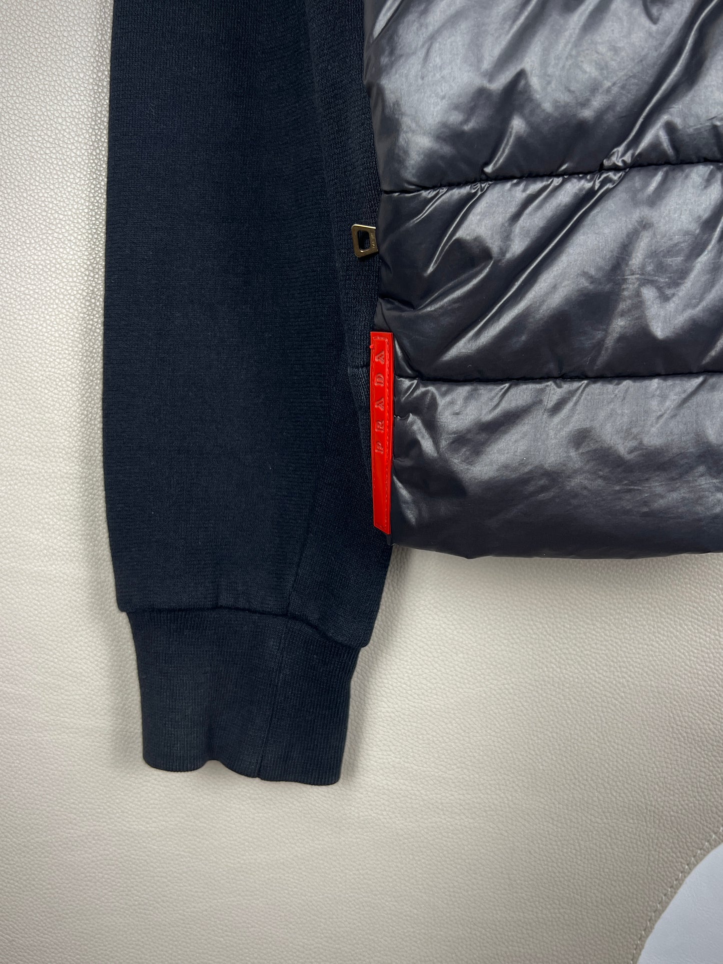Prada Quilted Zip-up Vest
