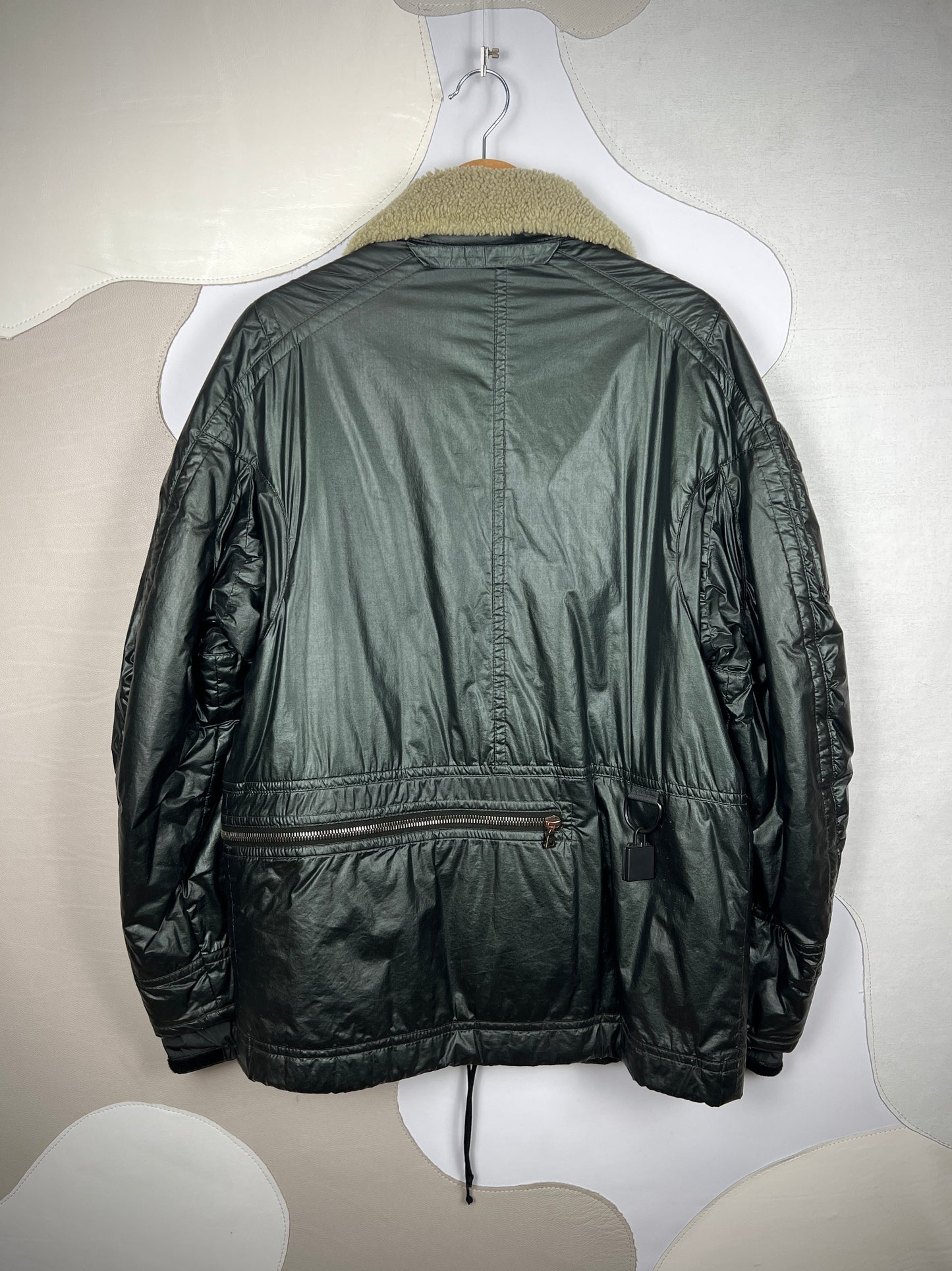 Prada Dyed Sheep Fur Jacket