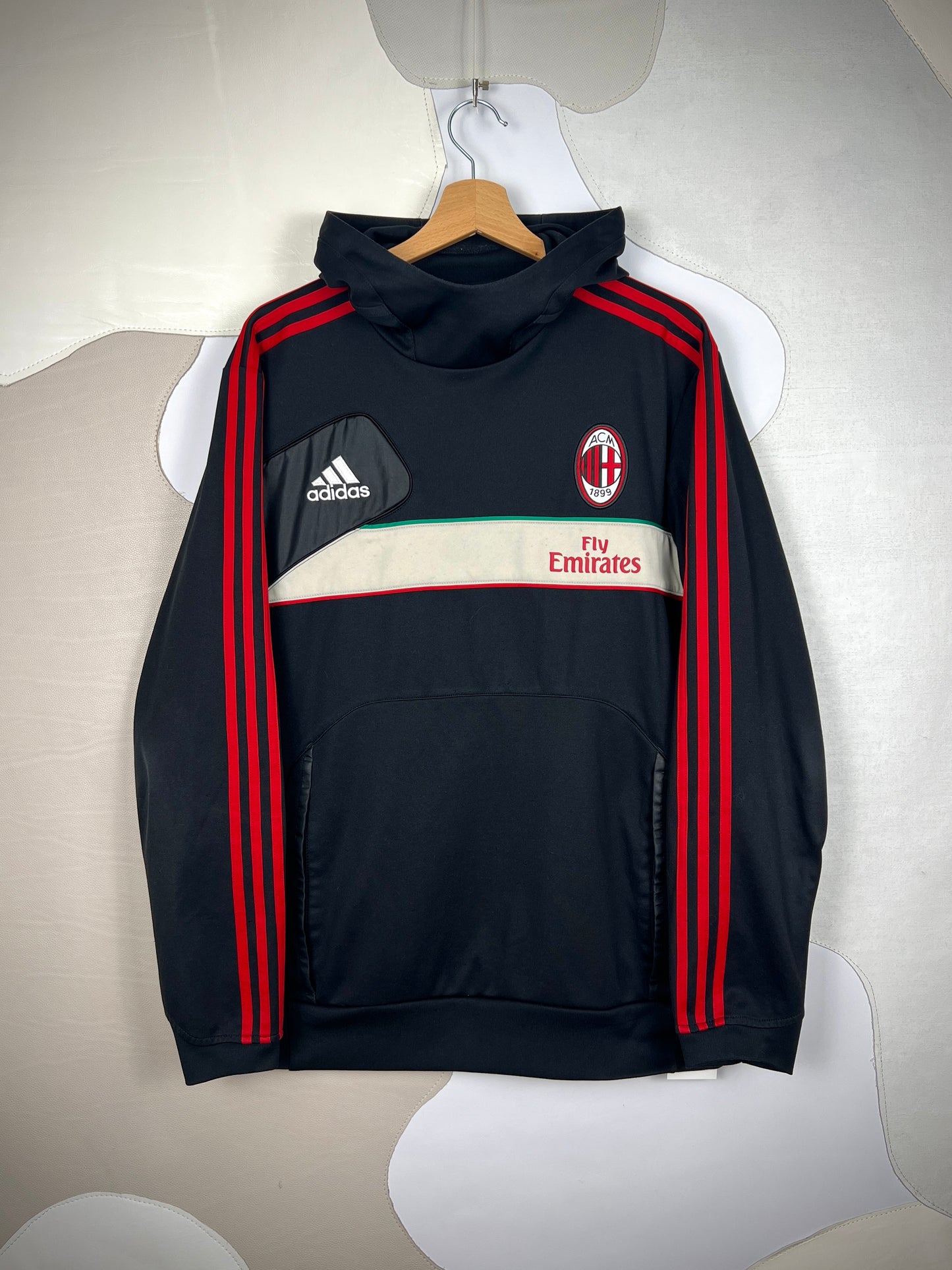 Adidas AC Milan Hooded Training Sweater