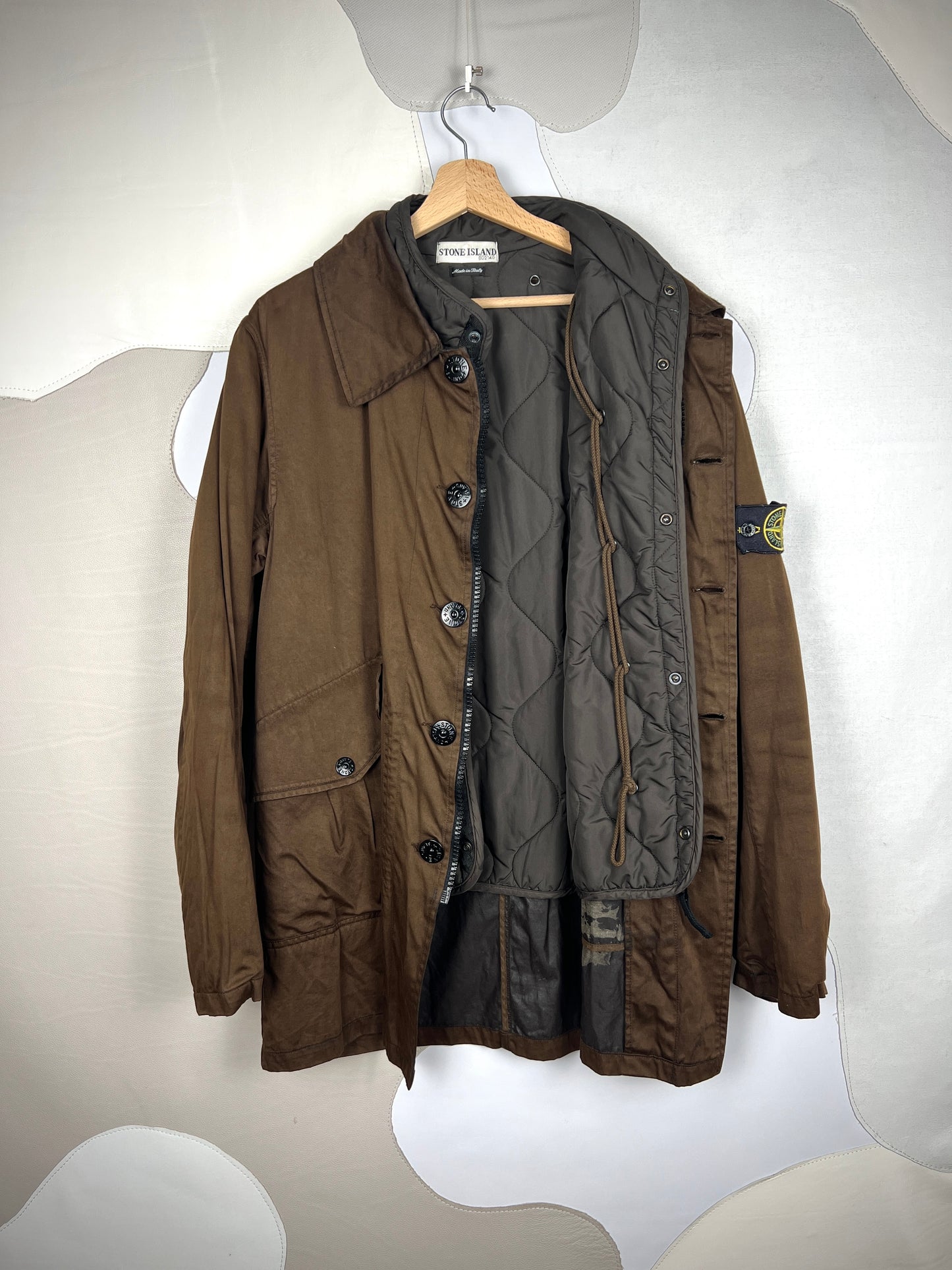 Stone Island Raso Gommato Jacket