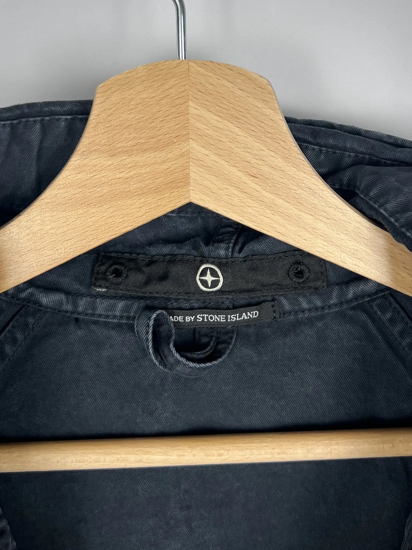 Stone Island Denims Hooded Cotton Jacket