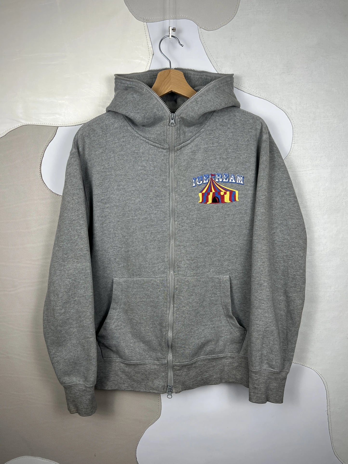 Icecream Circus Tent Full Zip Sweatshirt