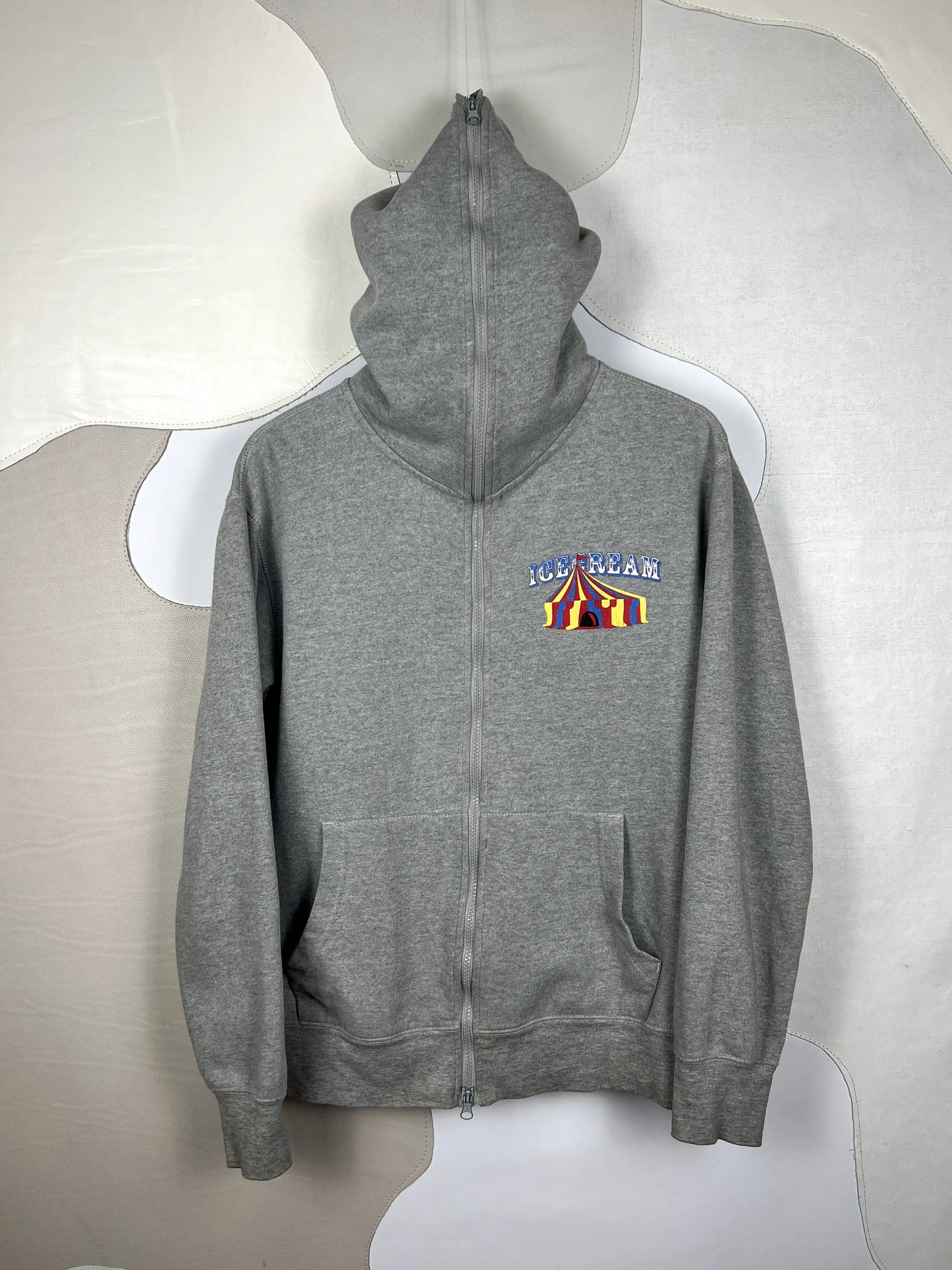 Icecream Circus Tent Full Zip Sweatshirt