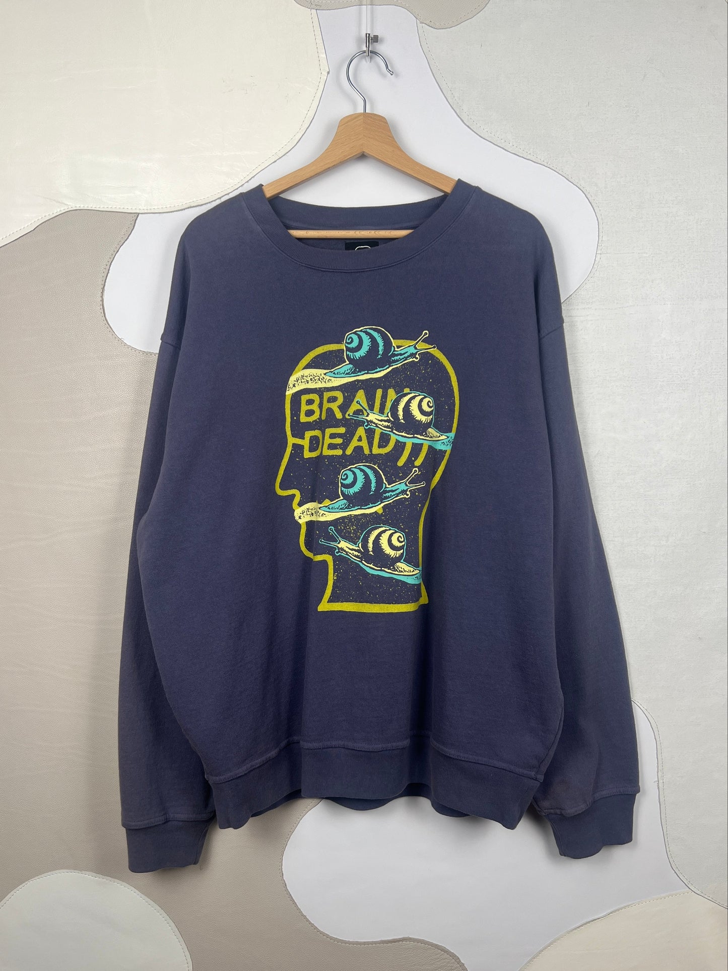 Brain Dead Slug Print Sweater