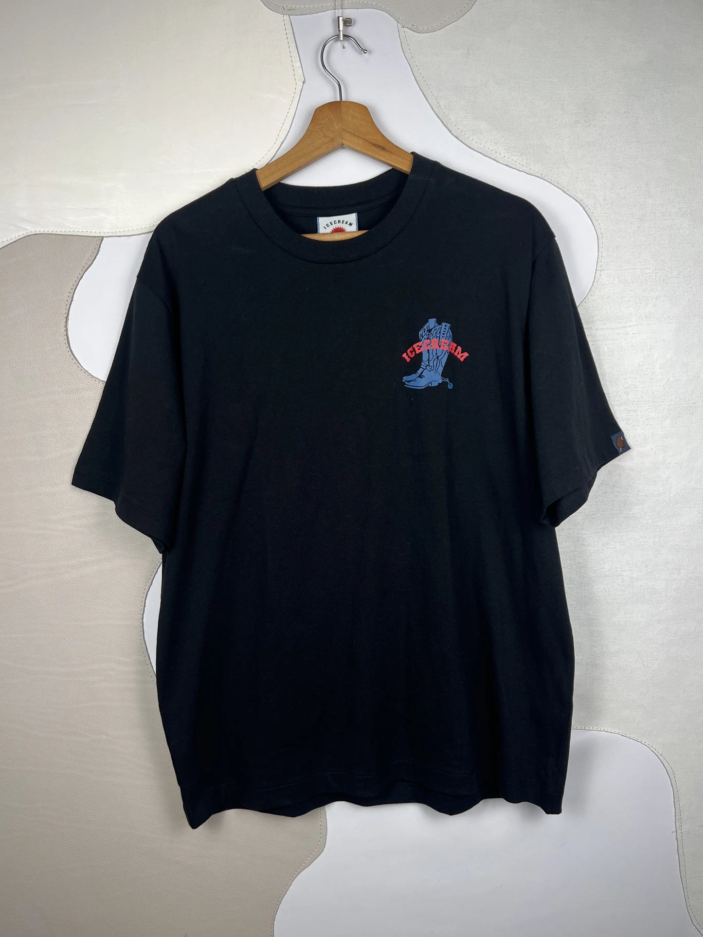 Icecream “Cowboy Boots” Print T-Shirt