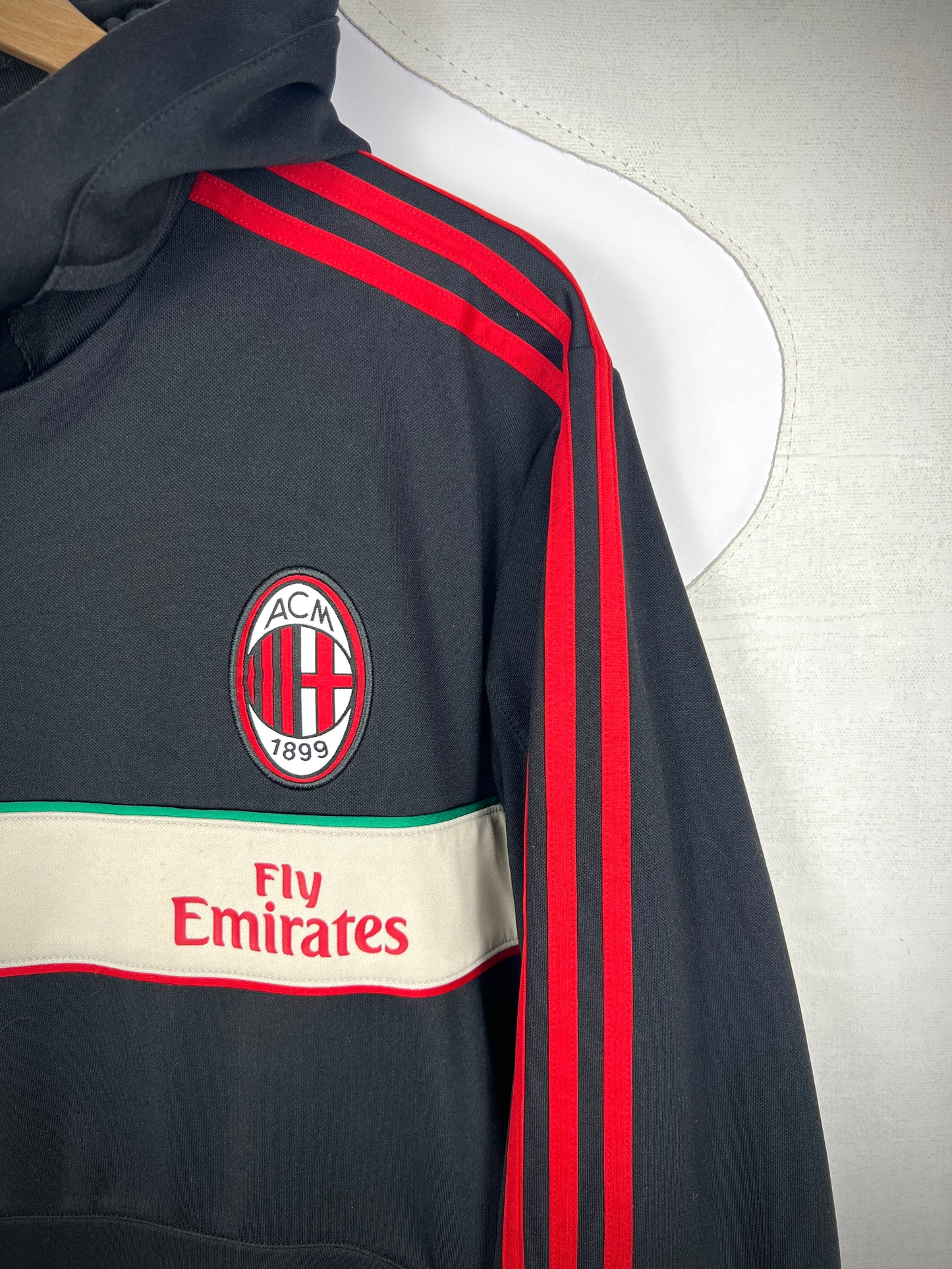 Adidas AC Milan Hooded Training Sweater