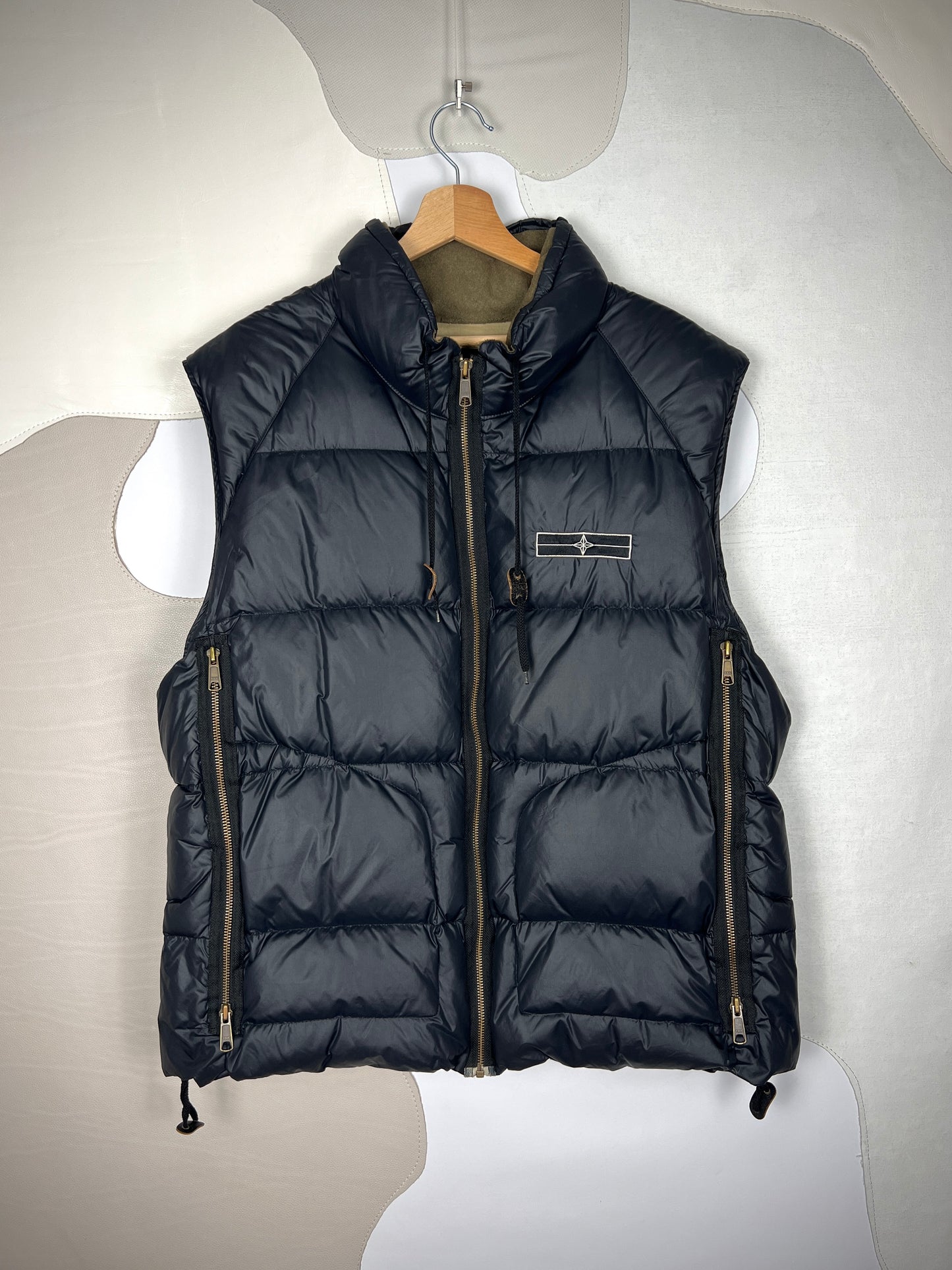 Stone Island Denims Puffer Gilet
