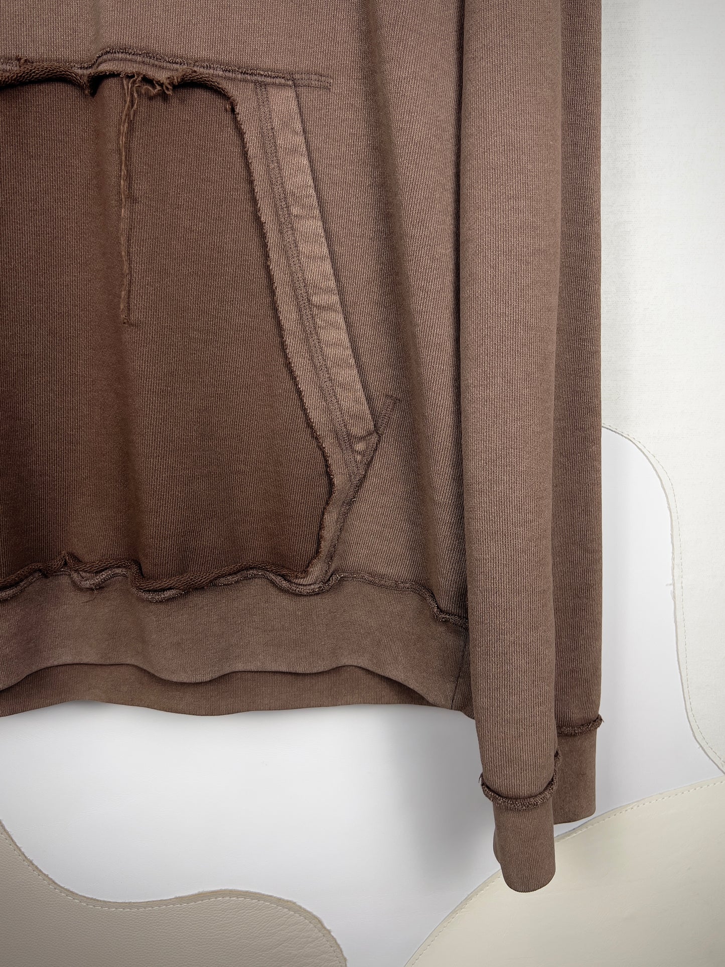 Maison Margiela Distressed Pocket Hoodie