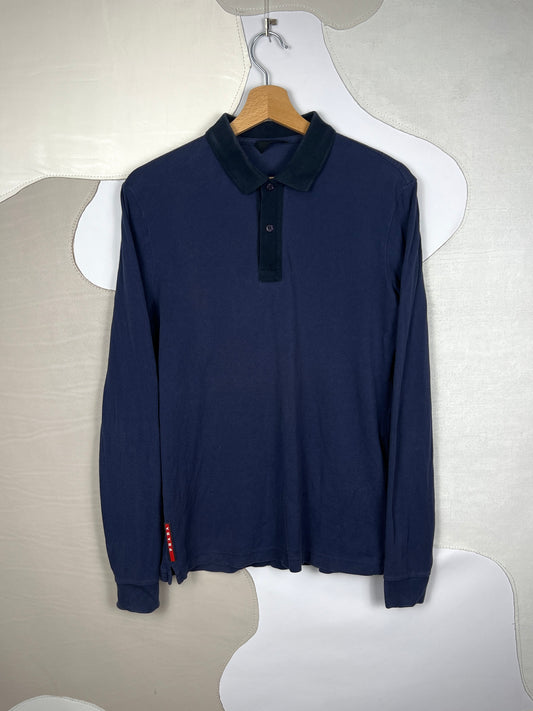 Prada Longsleeve Polo Shirt