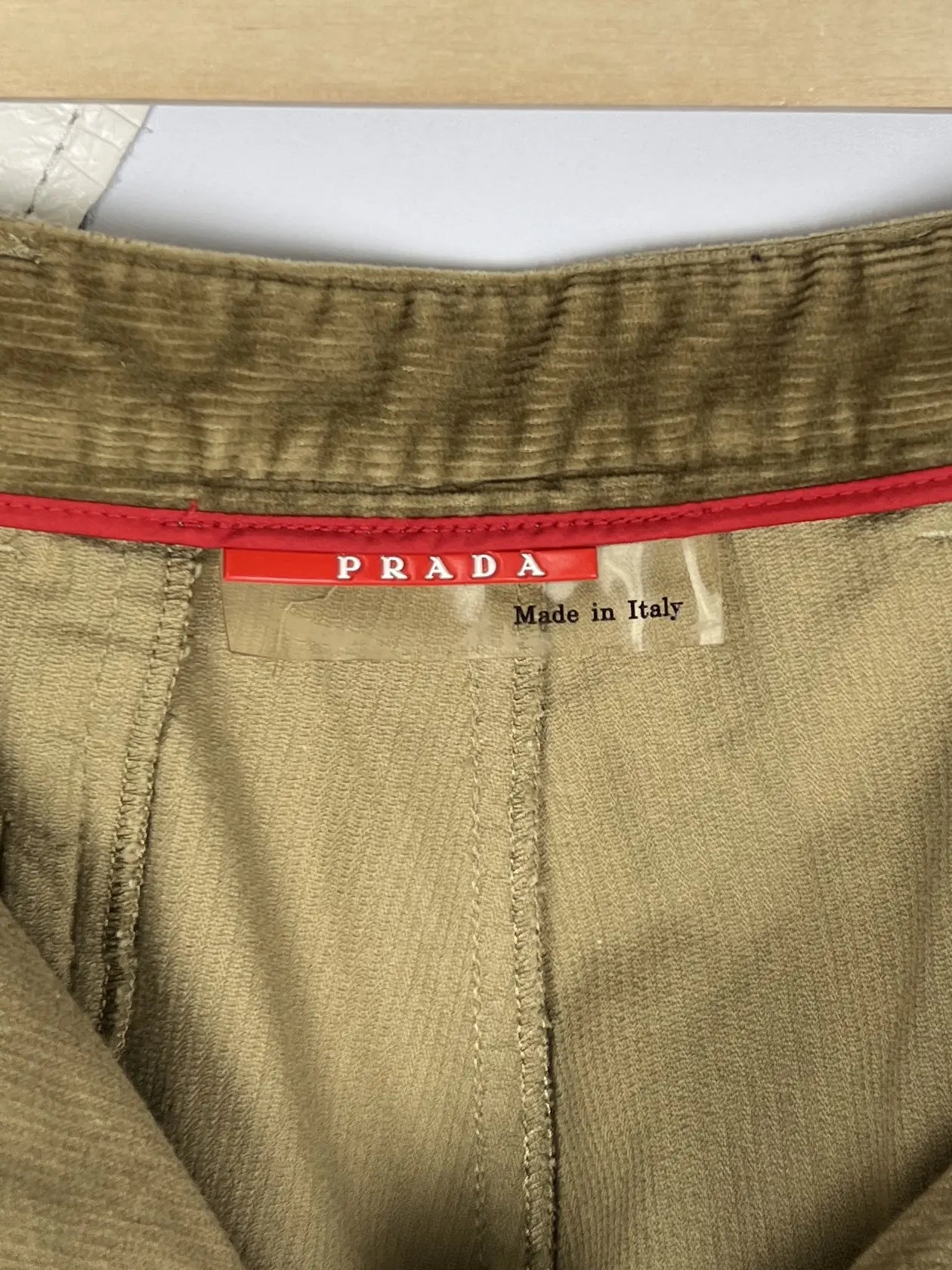 Prada Corduroy Pants