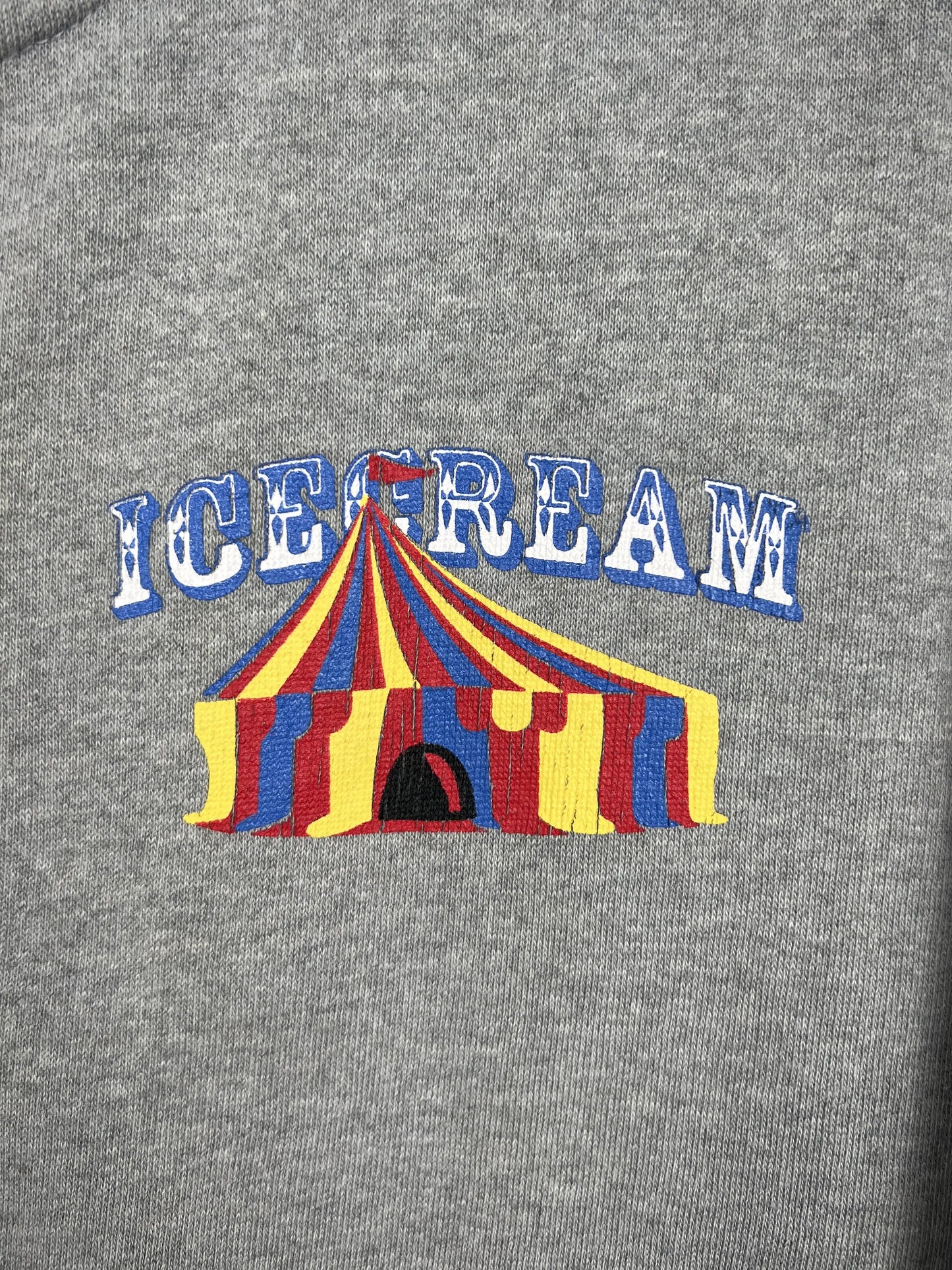 Icecream Circus Tent Full Zip Sweatshirt