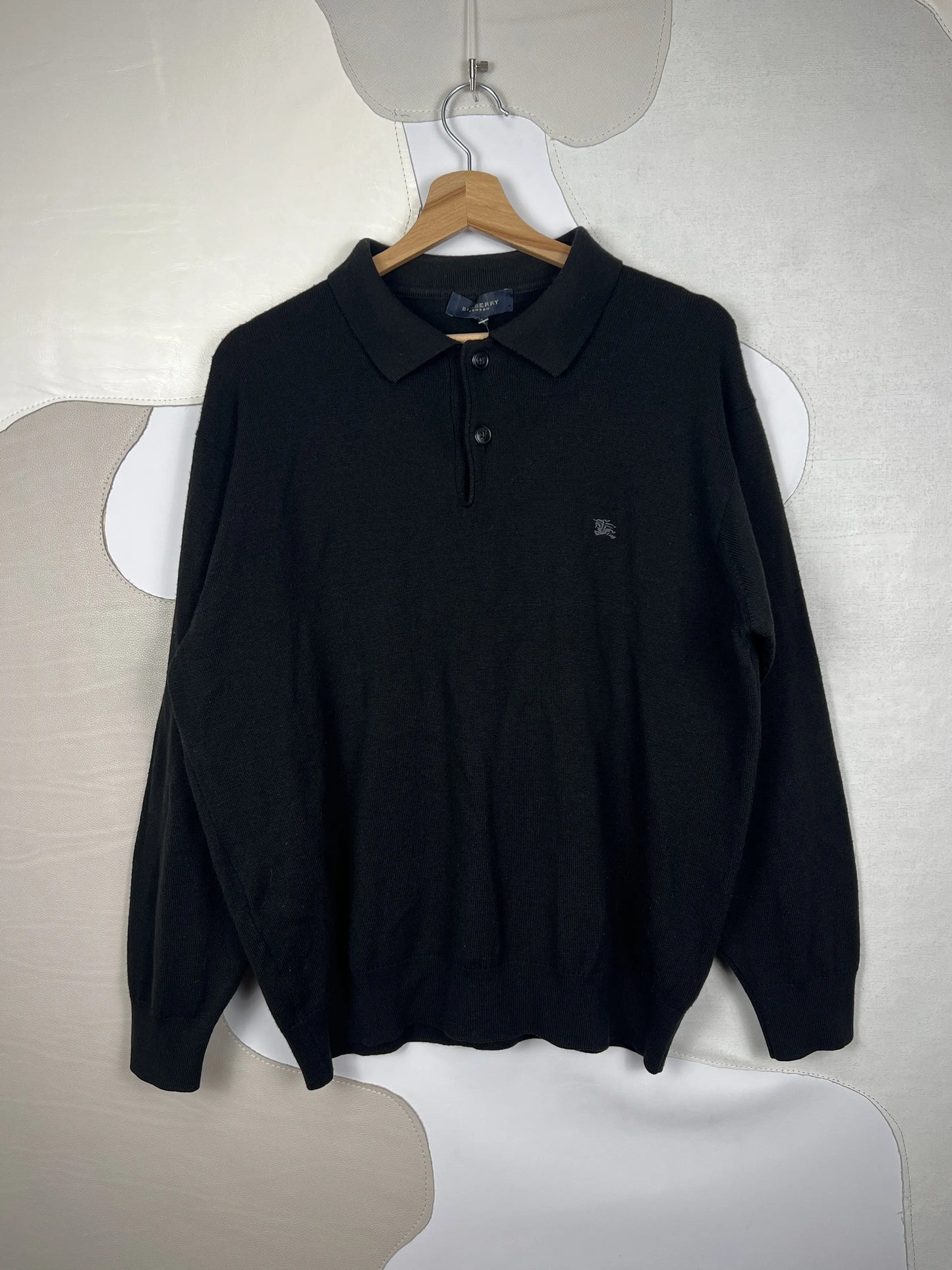 Burberry Tricot Polo Sweater