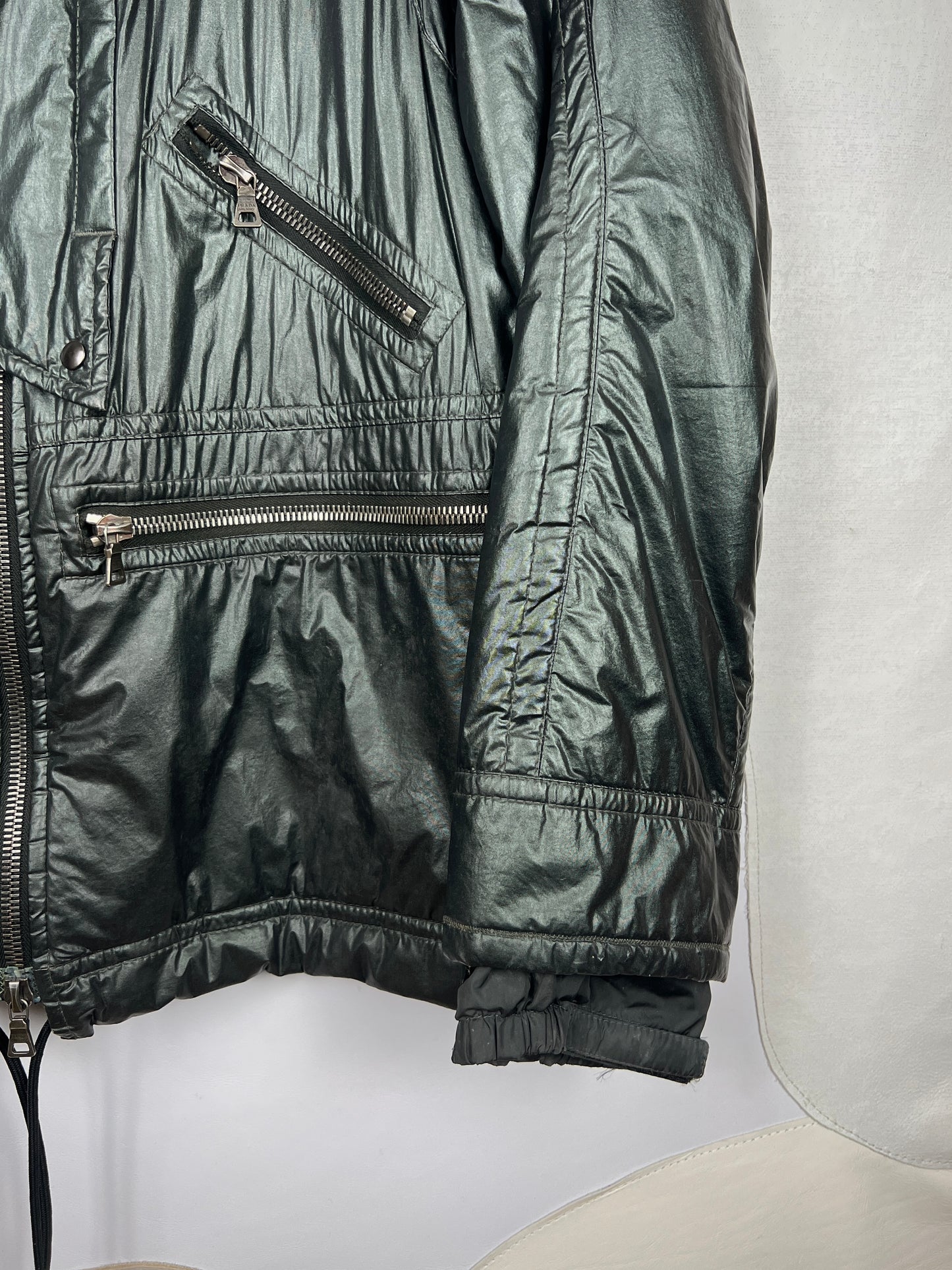 Prada Dyed Sheep Fur Jacket