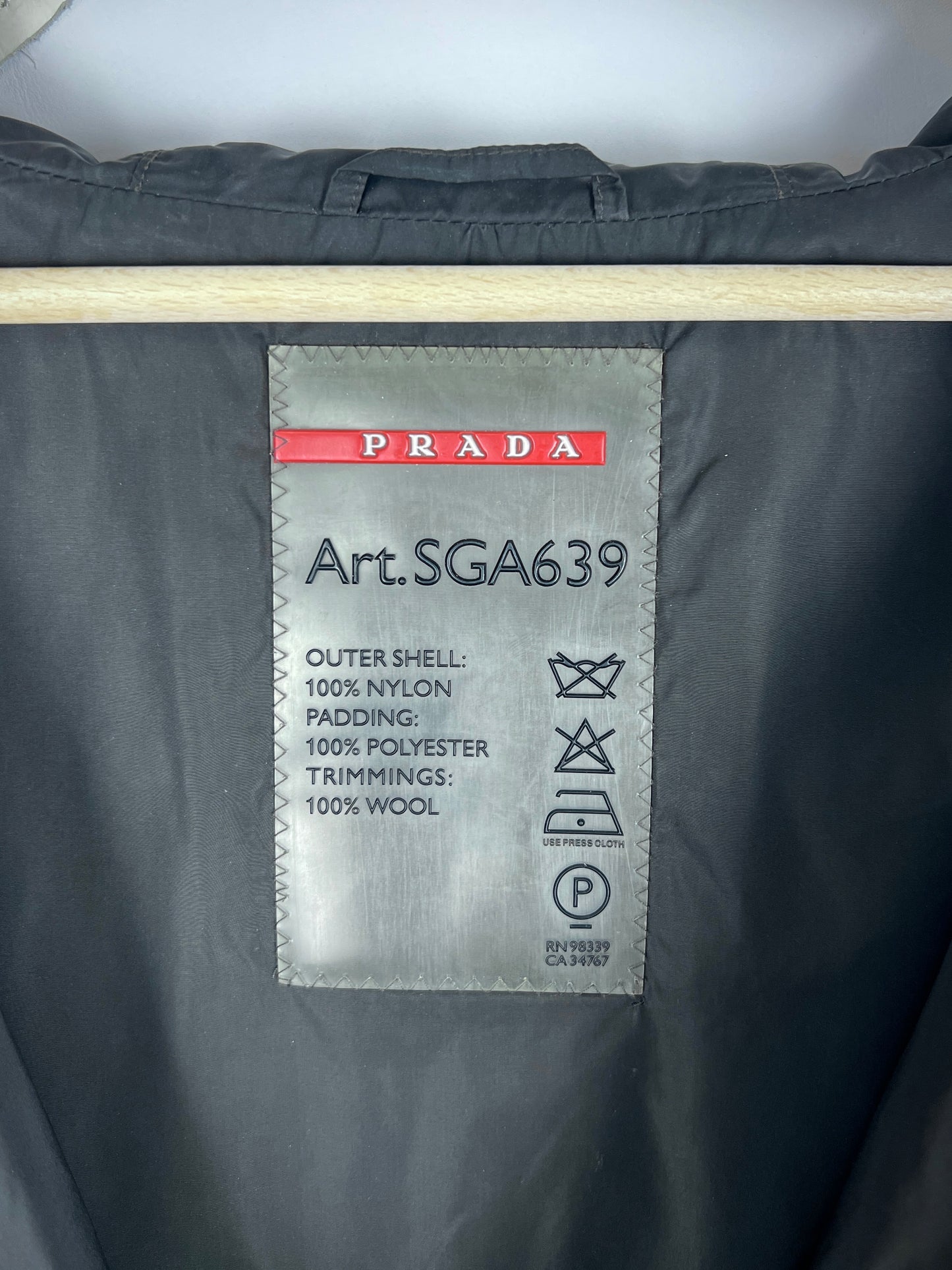 Prada Nylon Padded Jacket