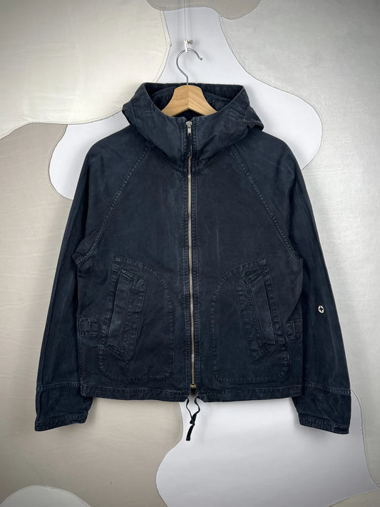 Stone Island Denims Hooded Cotton Jacket