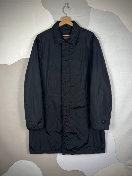 Prada Quilted Long Coat